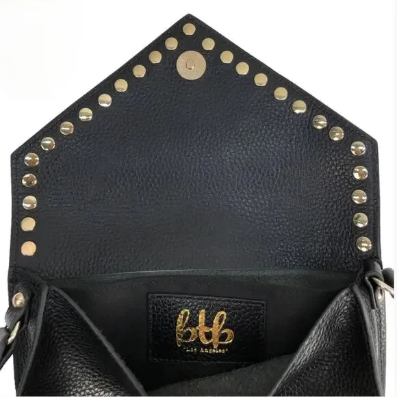 btb Los Angeles Lisa Studded Black Crossbody - Picture 4 of 16